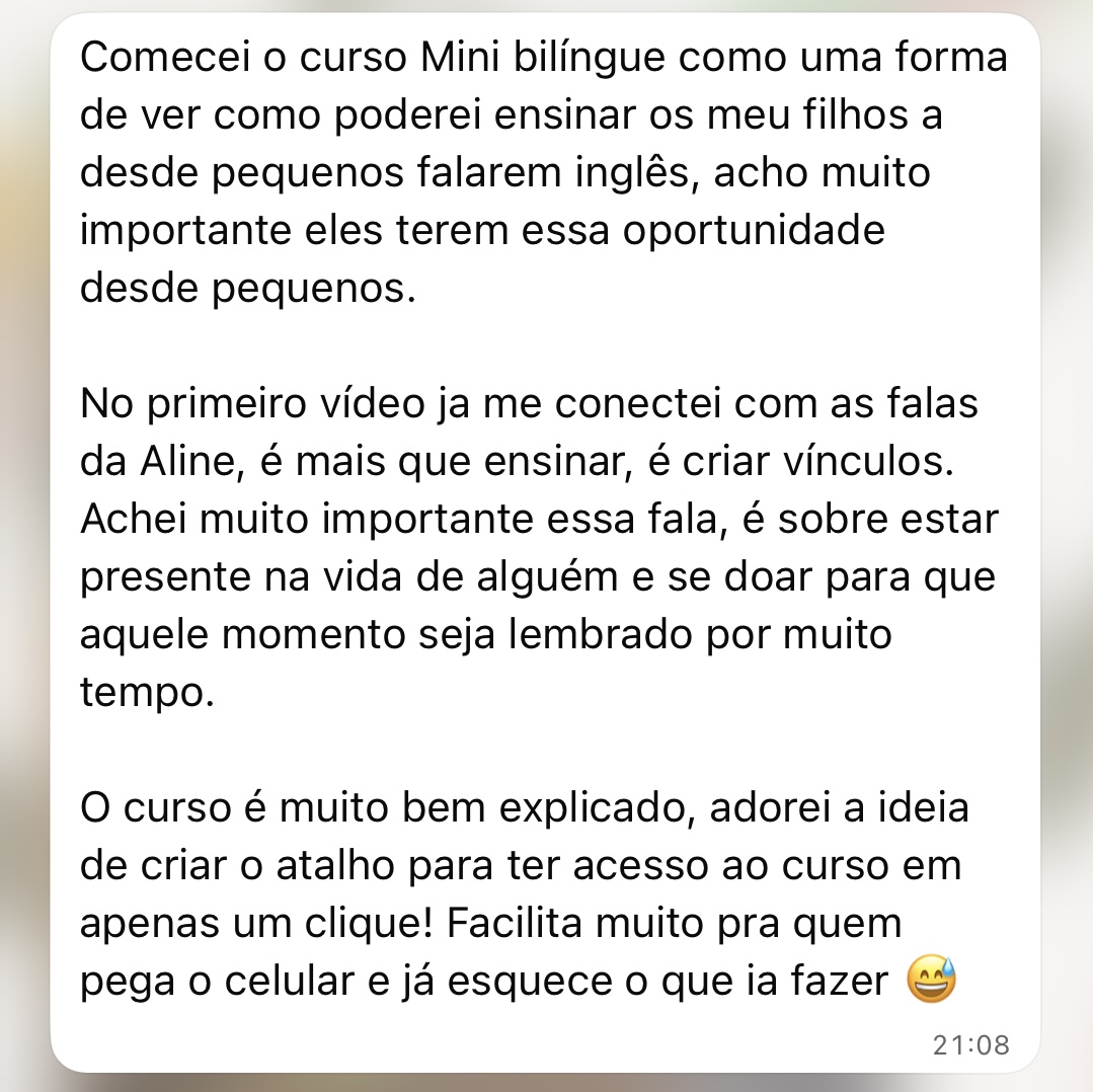 Depoimento de mãe 10
