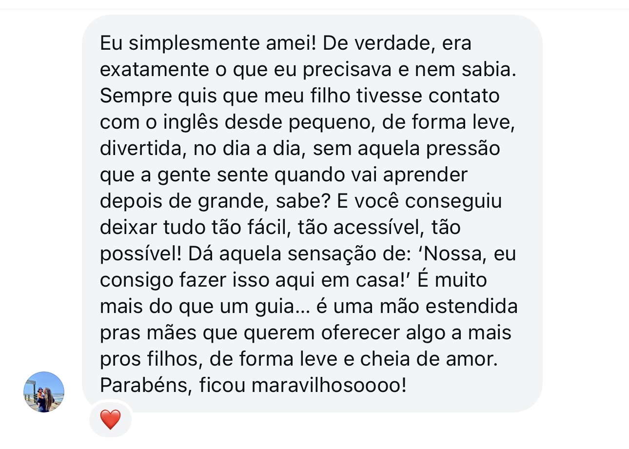 Depoimento de mãe 2