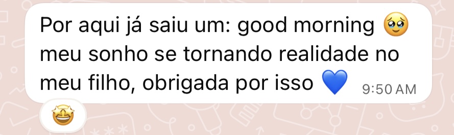 Depoimento de mãe 8